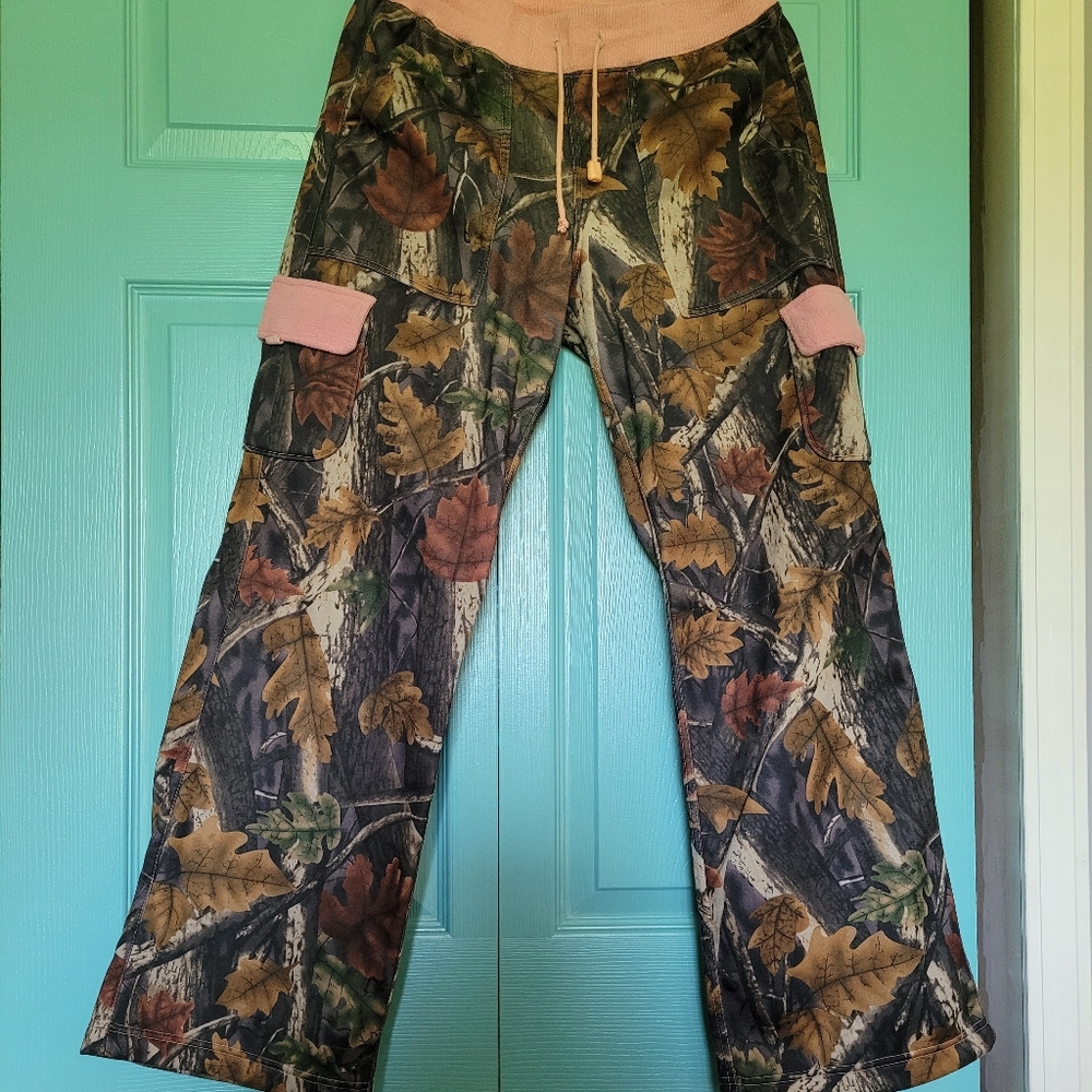 Fleece lined sweat pants